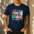 In My Fourth Grade Era 4th Grade Girl Teacher Back To School Men's Casual T-Shirt Navy