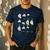 Fractions Math Teacher Ghost Math Halloween Humorous Men's Casual T-Shirt Navy Fractions Math Teacher Ghost Math Halloween Humorous Men's Casual T-Shirt Navy