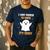 French Teacher Halloween French Class School Men's Casual T-Shirt Navy