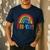 Fri-Yay Friyay Rainbow Colors Teacher Childrens Fun Designs Men's Casual T-Shirt Navy Fri-Yay Friyay Rainbow Colors Teacher Childrens Fun Designs Men's Casual T-Shirt Navy
