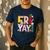 Fri-Yay Happy Friday Lovers Teacher Weekend Women Men's Casual T-Shirt Navy Fri-Yay Happy Friday Lovers Teacher Weekend Women Men's Casual T-Shirt Navy