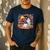 Ghost Book Reading Halloween Books Lover Teacher Men's Casual T-Shirt Navy