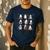 Ghost Music Teacher Halloween Musician Costume Men's Casual T-Shirt Navy