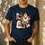 Ghost Reading Books Halloween Bow Spooky Teacher Student Men's Casual T-Shirt Navy