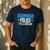 Grammar Police Comma Unit English Teacher Grammar Teacher For Men Women Men's Casual T-Shirt Navy