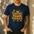 Groovy Coffee Teach Repeat Retro Teacher Men's Casual T-Shirt Navy Groovy Coffee Teach Repeat Retro Teacher Men's Casual T-Shirt Navy