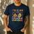 Groovy Fall In Love With Learning Autumn Pumpkin Teacher Men's Casual T-Shirt Navy