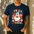 Groovy Halloween Trick Or Teach Retro Floral Ghost Teacher For Men Women Kids Men's Casual T-Shirt Navy Groovy Halloween Trick Or Teach Retro Floral Ghost Teacher For Men Women Kids Men's Casual T-Shirt Navy