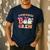 Groovy Kindergarten Boo Crew Kinder Halloween Teacher Kids Men's Casual T-Shirt Navy Groovy Kindergarten Boo Crew Kinder Halloween Teacher Kids Men's Casual T-Shirt Navy