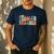 Groovy Toddler Teacher Appreciation Back To School Men's Casual T-Shirt Navy Groovy Toddler Teacher Appreciation Back To School Men's Casual T-Shirt Navy