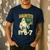 Halloween Costume Haunted By 67 Ghost Math Teacher Professor Men's Casual T-Shirt Navy Halloween Costume Haunted By 67 Ghost Math Teacher Professor Men's Casual T-Shirt Navy