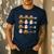 Halloween Math Teacher Men Women Order Of Operations Men's Casual T-Shirt Navy