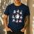 Halloween PE Teacher Ghost Playing Sports Physical Education Men's Casual T-Shirt Navy Halloween PE Teacher Ghost Playing Sports Physical Education Men's Casual T-Shirt Navy