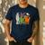 Halloween SPED Teacher Boo In ASL Boo Hands Sign Language Men's Casual T-Shirt Navy Halloween SPED Teacher Boo In ASL Boo Hands Sign Language Men's Casual T-Shirt Navy