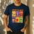 Halloween Spooky Syllable Types Teacher Educational Men's Casual T-Shirt Navy Halloween Spooky Syllable Types Teacher Educational Men's Casual T-Shirt Navy