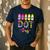 Happy Dot Day 2025 Teacher Kids Girls Colorful Polka Dot Day Men's Casual T-Shirt Navy Happy Dot Day 2025 Teacher Kids Girls Colorful Polka Dot Day Men's Casual T-Shirt Navy