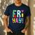 Happy Fri-Yay Friday Lovers Fun Teacher Life FriYay Weekend Men's Casual T-Shirt Navy
