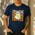 Happy Fri-Yay Friday Lovers Groovy Teacher Life Halloween Men's Casual T-Shirt Navy Happy Fri-Yay Friday Lovers Groovy Teacher Life Halloween Men's Casual T-Shirt Navy