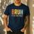 Happy Friyay Teacher Shirt Cute Teacher Fashion Bruh Fri-Yay Men's Casual T-Shirt Navy