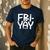 Happy Friyay Teacher Shirt Cute Teacher Fashion Fri-Yay Men's Casual T-Shirt Navy