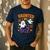 Haunted 67 Ghost Math Teacher Halloween Costume Math Pun Men's Casual T-Shirt Navy