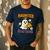 Haunted By Fractions Math Halloween Teacher Men's Casual T-Shirt Navy