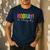 Hooray It's Library Day Teacher Reader Books Back To School Men's Casual T-Shirt Navy