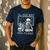 I'Ll Just Wait Until It's Quiet Skeleton Halloween Teacher Men's Casual T-Shirt Navy