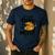I'm Just Here To Get Messy Art Teacher Artist Painting Men's Casual T-Shirt Navy