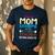 I'm Mom Grandma And A Retired Teacher Nothing Scares Me Men Women Men's Casual T-Shirt Navy