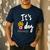 It's Fry Day Teacher Life Men's Casual T-Shirt Navy It's Fry Day Teacher Life Men's Casual T-Shirt Navy