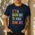 It's A Good Day To Make Art Artist Teacher Painter Men's Casual T-Shirt Navy It's A Good Day To Make Art Artist Teacher Painter Men's Casual T-Shirt Navy