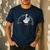 Just A Silly Goose Teaching Math Teacher Back To School Men's Casual T-Shirt Navy