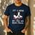 Just a Woman Who Loves Her Boston Terrier Cute Dog Mom Men's Casual T-Shirt Navy