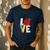 Let All That You Do Be Done In Love Christian Teacher Men's Casual T-Shirt Navy Let All That You Do Be Done In Love Christian Teacher Men's Casual T-Shirt Navy