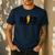 Lightning Pencil Rock'n Roll ABCD Teacher Back To School Kid Men's Casual T-Shirt Navy