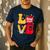 Love Headstart Head Start Teachers First Day Of School Men's Casual T-Shirt Navy Love Headstart Head Start Teachers First Day Of School Men's Casual T-Shirt Navy