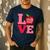 Love Kindergarten Cute Apple School Teacher Men's Casual T-Shirt Navy Love Kindergarten Cute Apple School Teacher Men's Casual T-Shirt Navy