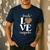Love Leopard Print Teacher Cheetah School Inspire Teach Men's Casual T-Shirt Navy