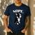 Love NOPE Boston Terrier Dog Lover Men's Casual T-Shirt Navy