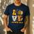LOVE Pre-K Pumpkin Teacher Student Halloween Costume Men's Casual T-Shirt Navy