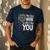 Make Your Mark Dandelion Happy Dot Day Shirts Teacher Kids Men's Casual T-Shirt Navy