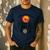Make Mark Paintbrush International Dot Day Art Teacher Men's Casual T-Shirt Navy