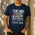 Matching Teachers Last Day Of School Teacher Besties Men's Casual T-Shirt Navy Matching Teachers Last Day Of School Teacher Besties Men's Casual T-Shirt Navy