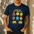 Math Cat Geometry Back To School Mathematics Teacher Men's Casual T-Shirt Navy Math Cat Geometry Back To School Mathematics Teacher Men's Casual T-Shirt Navy