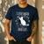 Math Nerd Math Teacher Cat Lover I Love Math And Cats Men's Casual T-Shirt Navy