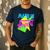 Math Is Radical Retro 80s Vintage Algebra Teacher Men's Casual T-Shirt Navy Math Is Radical Retro 80s Vintage Algebra Teacher Men's Casual T-Shirt Navy
