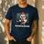 Math Teacher Chicken Mathemachicken Pun Men's Casual T-Shirt Navy Math Teacher Chicken Mathemachicken Pun Men's Casual T-Shirt Navy