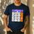 Math Teacher Halloween Costume Calculator Math Pun Men's Casual T-Shirt Navy