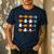 Math Teacher Halloween Equation Pumpkin Ghost Candy Corn Men's Casual T-Shirt Navy Math Teacher Halloween Equation Pumpkin Ghost Candy Corn Men's Casual T-Shirt Navy